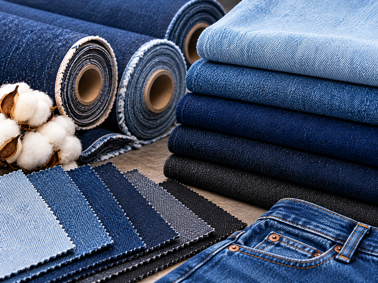 Premium Denim Fabric