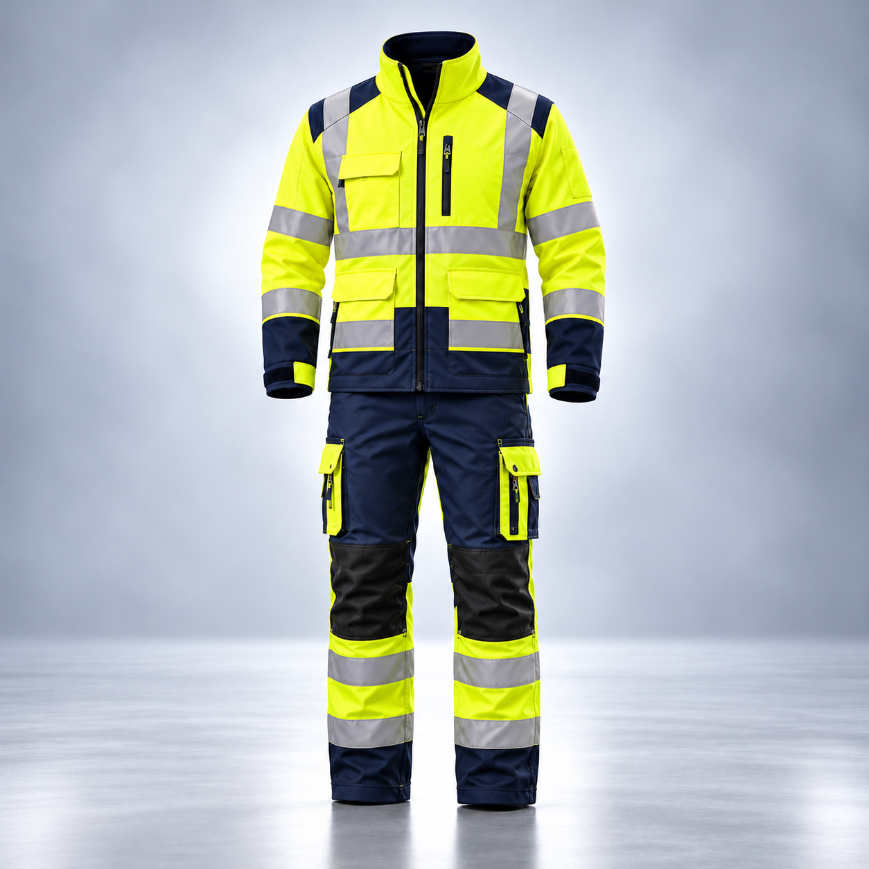High-Visibility Workwear – Reflective Safety Jacket & Trousers thumbnail 2