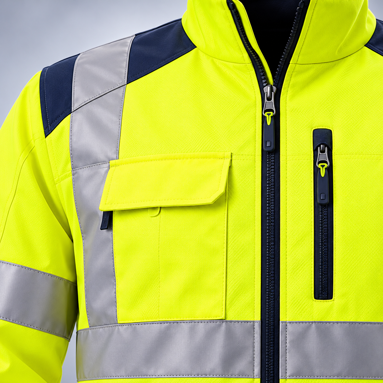 High-Visibility Workwear – Reflective Safety Jacket & Trousers thumbnail 7