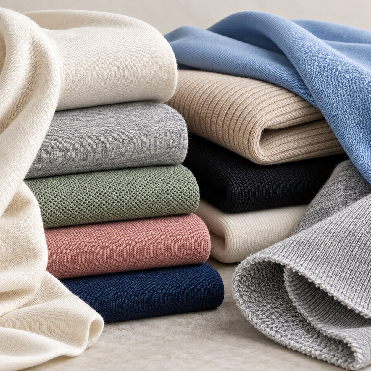 Tejidos de Punto y Materiales de Jersey