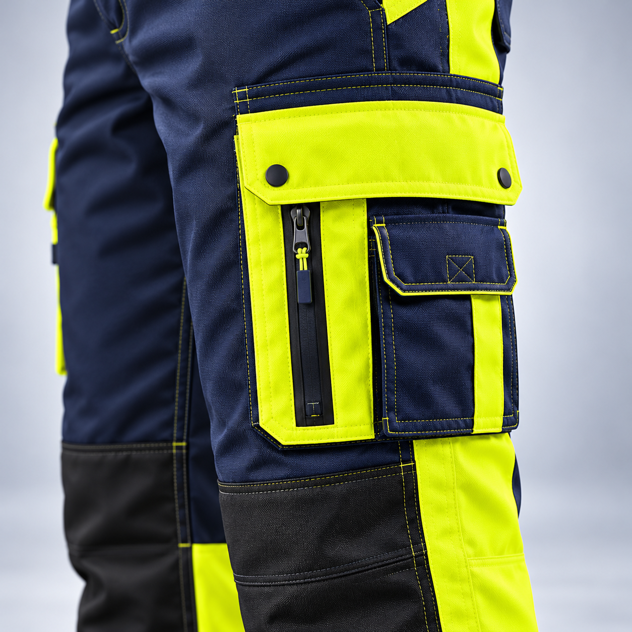 High-Visibility Workwear – Reflective Safety Jacket & Trousers thumbnail 9